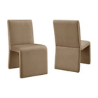 Modway Emory Performance Velvet Dining Side Chair Set of 2