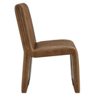 Modway Emory Vegan Leather Dining Side Chair Set of 2