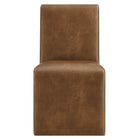 Modway Emory Vegan Leather Dining Side Chair Set of 2