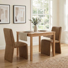 Modway Emory Vegan Leather Dining Side Chair Set of 2
