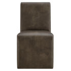Modway Emory Vegan Leather Dining Side Chair Set of 2