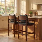 Modway Remington Wood Counter Stool Set of 2