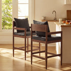 Modway Remington Wood Counter Stool Set of 2