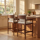 Modway Remington Wood Counter Stool Set of 2