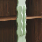 Modway Rory 62 Inch Four-Door Scalloped Glass Sideboard