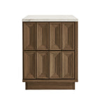 Modway Mabry 23 Inch Geometric Faceted Two Drawer Nightstand