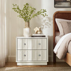 Modway Mabry 23 Inch Geometric Faceted Two Drawer Nightstand