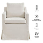 Modway Serene Slipcovered Performance Fabric Dining Armchair