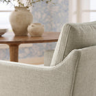 Modway Serene Slipcovered Performance Fabric Dining Armchair