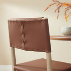 Modway Dover Wood Vegan Leather Dining Side Chair