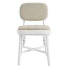 Modway Bahari Upholstered Rattan Dining Chair