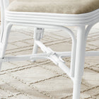 Modway Bahari Upholstered Rattan Dining Chair