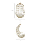 Modway Tamarind Natural Rattan Hanging Chair