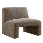 Modway Amita Lattice Boucle Upholstered Armless Accent Chair