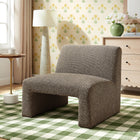 Modway Amita Lattice Boucle Upholstered Armless Accent Chair