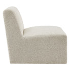Modway Amita Lattice Boucle Upholstered Armless Accent Chair