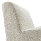 Modway Amita Lattice Boucle Upholstered Armless Accent Chair