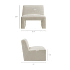 Modway Amita Lattice Boucle Upholstered Armless Accent Chair