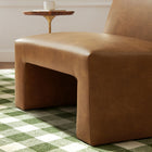 Modway Amita Vegan Leather Armless Accent Chair