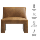 Modway Amita Vegan Leather Armless Accent Chair