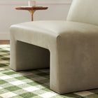 Modway Amita Vegan Leather Armless Accent Chair