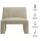Modway Amita Vegan Leather Armless Accent Chair