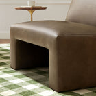Modway Amita Vegan Leather Armless Accent Chair