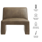 Modway Amita Vegan Leather Armless Accent Chair