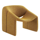 Modway Vivi Looped Textural Fabric Curved Arm Accent Chair