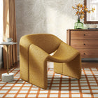 Modway Vivi Looped Textural Fabric Curved Arm Accent Chair
