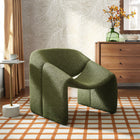 Modway Vivi Looped Textural Fabric Curved Arm Accent Chair