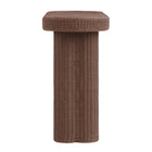 Modway Sarova 59 Inch Natural Rattan Oval Console Table