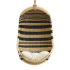 Modway Carlo Two-Tone Woven Natural Rattan Hanging Chair