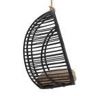Modway Neve Open Rib Weave Natural Rattan Hanging Chair