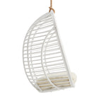 Modway Neve Open Rib Weave Natural Rattan Hanging Chair