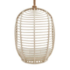 Modway Neve Open Rib Weave Natural Rattan Hanging Chair