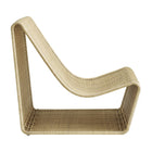 Modway Eira Continuous Curved Natural Rattan Lounge Chair