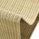 Modway Eira Continuous Curved Natural Rattan Lounge Chair