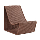 Modway Eira Continuous Curved Natural Rattan Lounge Chair