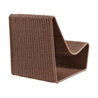Modway Eira Continuous Curved Natural Rattan Lounge Chair