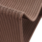 Modway Eira Continuous Curved Natural Rattan Lounge Chair