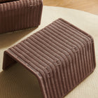Modway Eira Waterfall Natural Rattan Ottoman