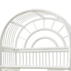 Modway Ottilie 68 Inch Arched Natural Rattan Bookshelf