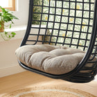 Modway Tamsin Open Grid Weave Natural Rattan Hanging Chair