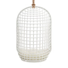 Modway Tamsin Open Grid Weave Natural Rattan Hanging Chair