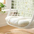 Modway Tamsin Open Grid Weave Natural Rattan Hanging Chair