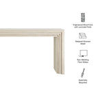 Modway Olney 63 Inch Fluted Console Table