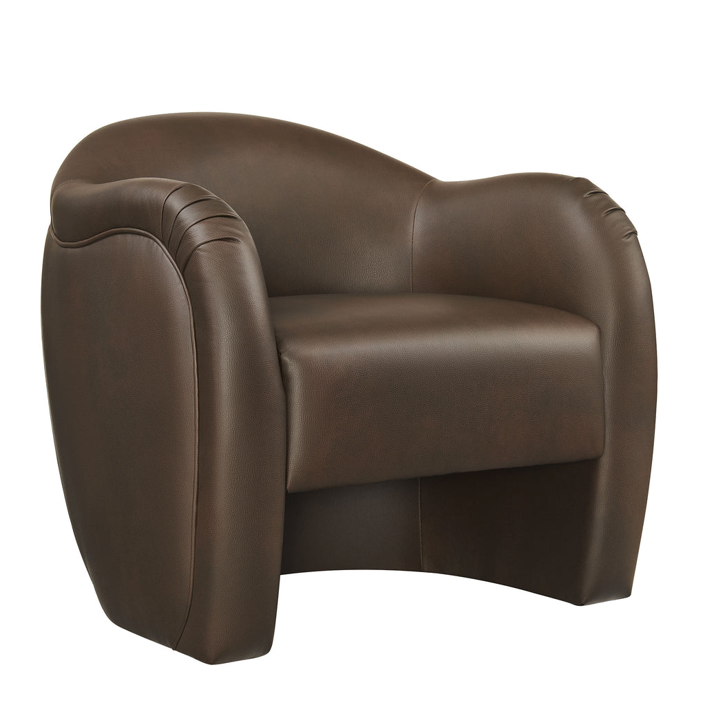 Modway Compose Barrel Vegan Leather Accent Chair