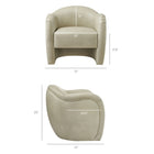 Modway Compose Barrel Vegan Leather Accent Chair