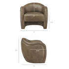 Modway Compose Barrel Vegan Leather Accent Chair